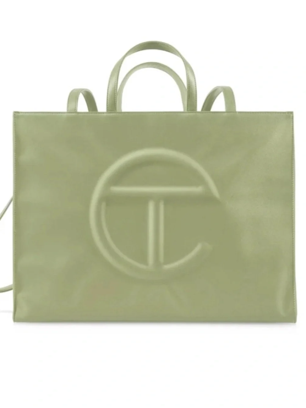 Telfar Large Tote in Sage Green